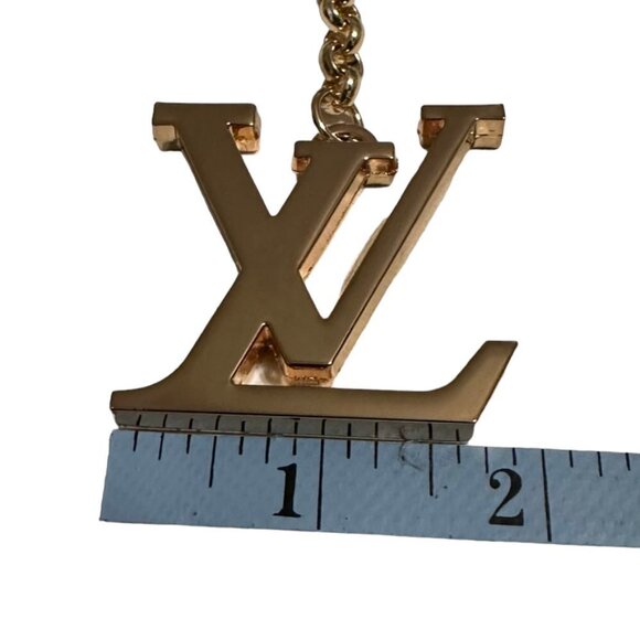 Gold LV Bag Charm Key Chain - Picture 7 of 8